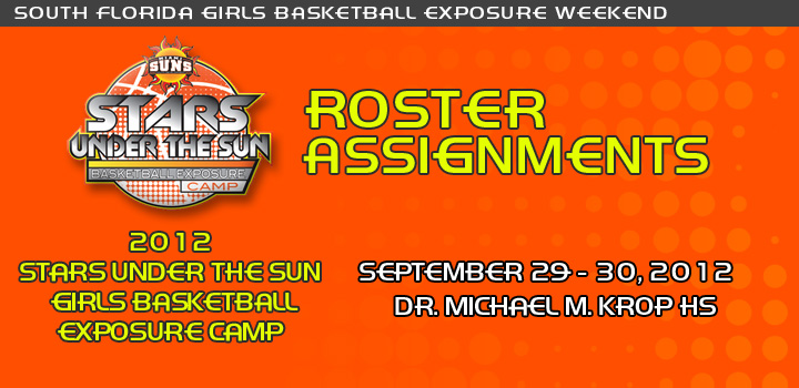 Stars Under The Sun Exposure Camp Roster Assigments