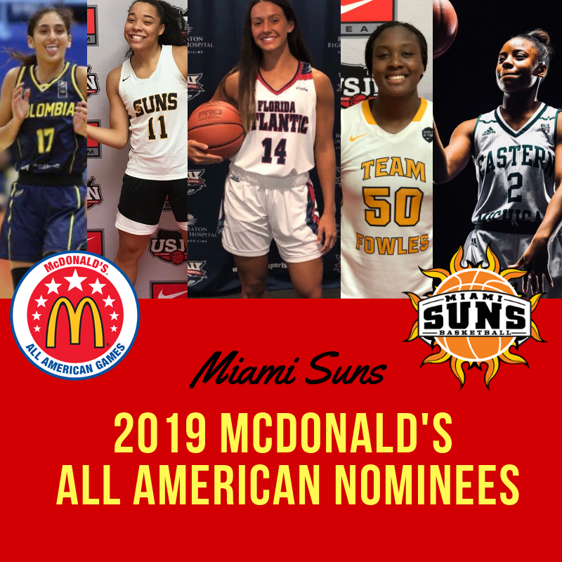 2019 McDonald’s All American Nominees