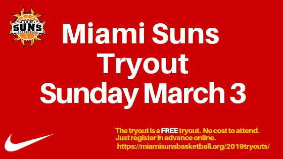 2019 Miami Suns Tryout
