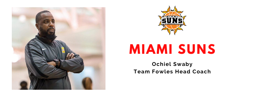 Ochiel Swaby announced as Miami Suns Team Fowles Head Coach