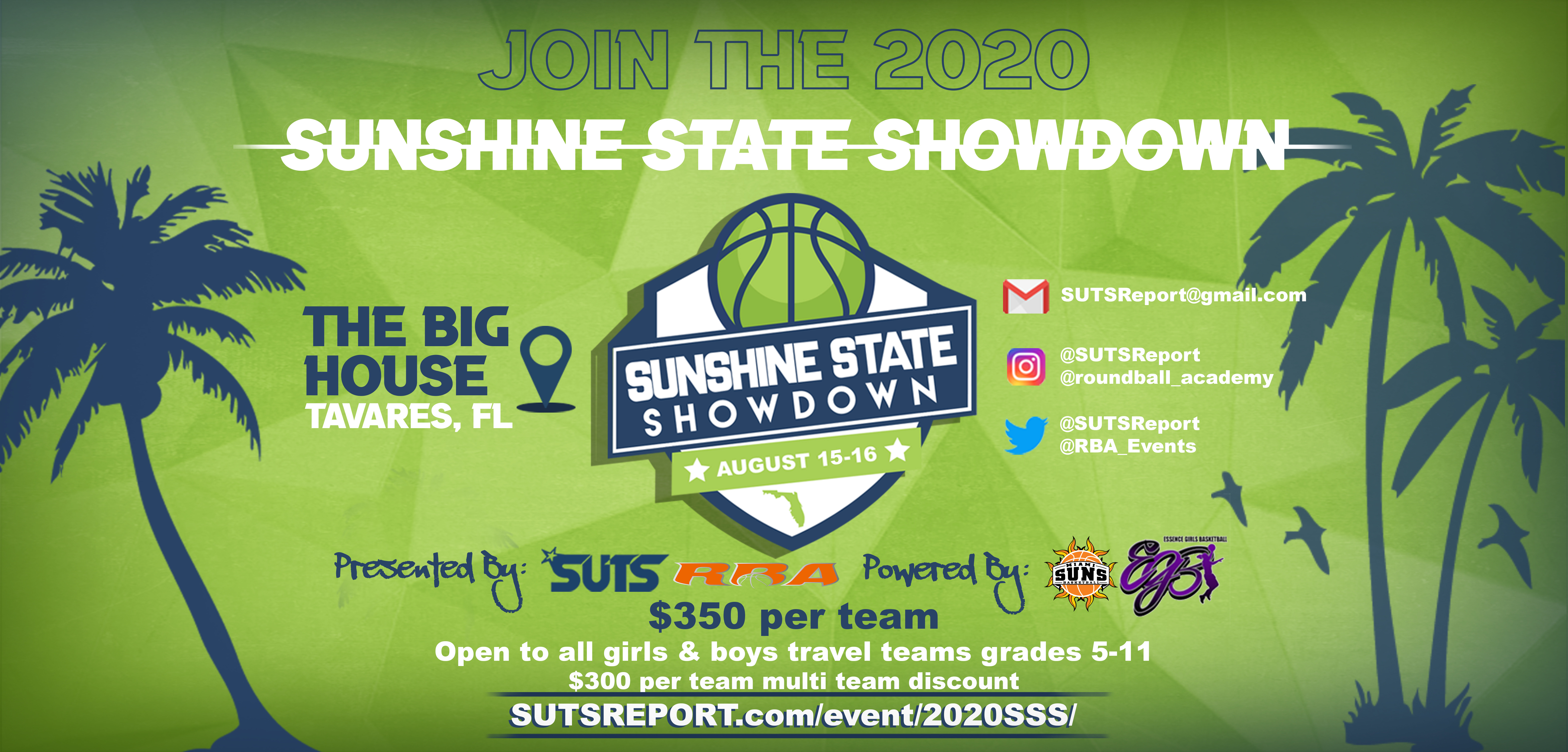 2020 Sunshine State Showdown Registration is OPEN!