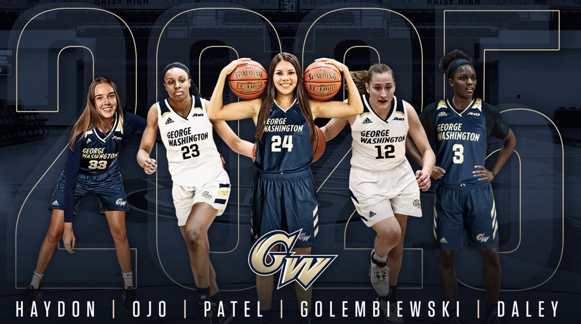 Andrea Daley Signs with GW