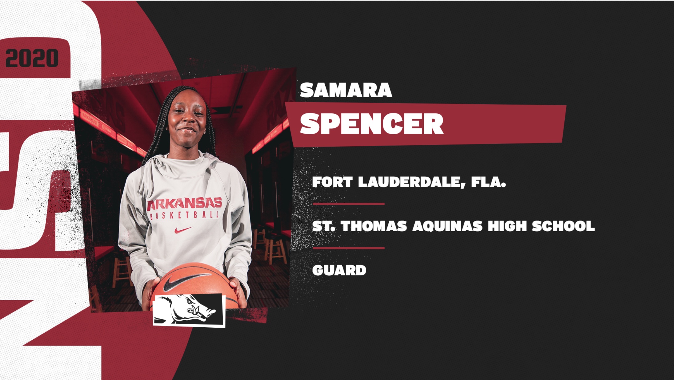 Samara Spencer Signs with Arkansas