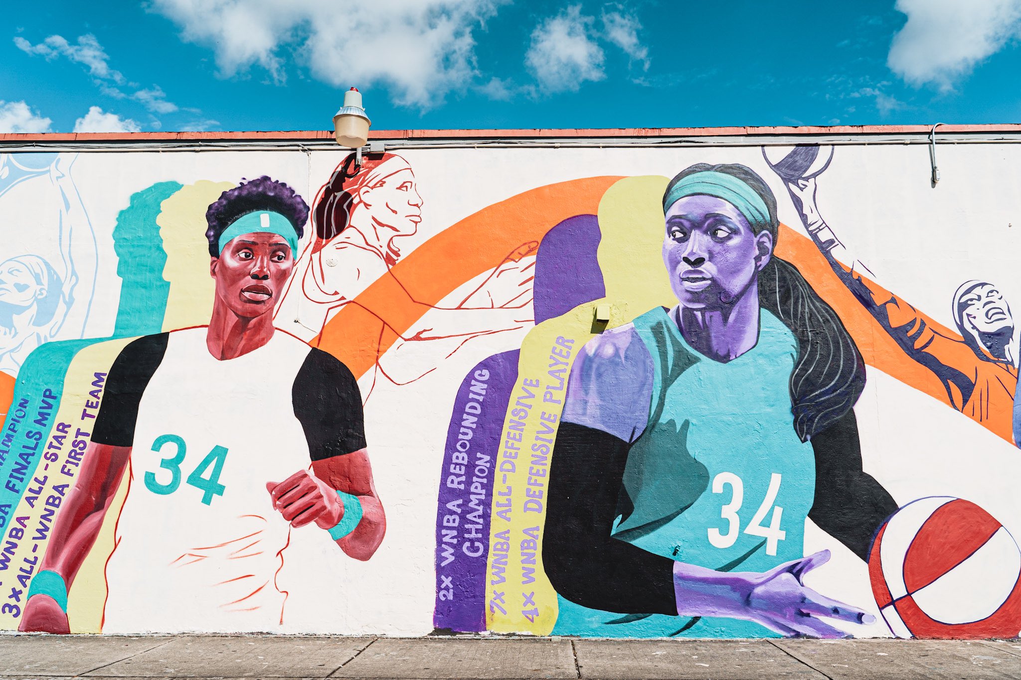 Sylvia Fowles receives tribute mural in her hometown from Bleacher Report/HighlightHER